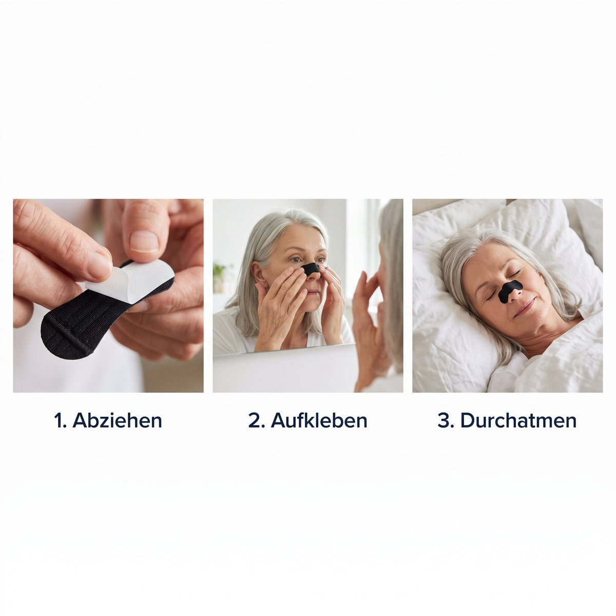 Atem-Nasenstrips (30 Stück)